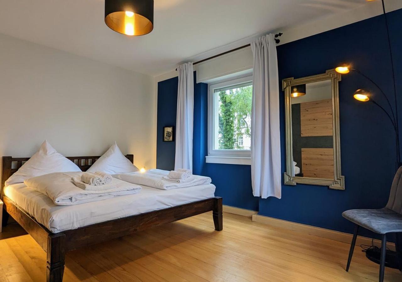 Апартаменты 65Qm Altbaucharme Mit Zwei Balkonen Карлсруэ Экстерьер фото