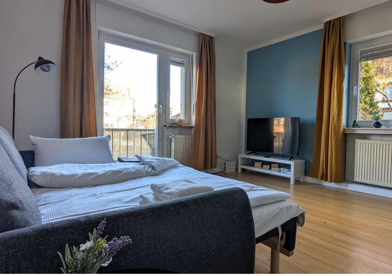 Апартаменты 65Qm Altbaucharme Mit Zwei Balkonen Карлсруэ Экстерьер фото